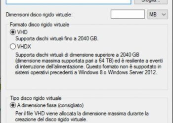 Créer un disque dur virtuel au format VHD