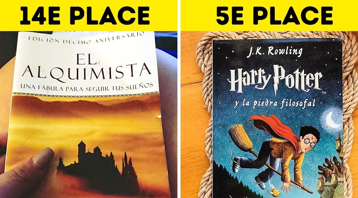La liste des best-sellers les plus lus et vendus de tous les temps