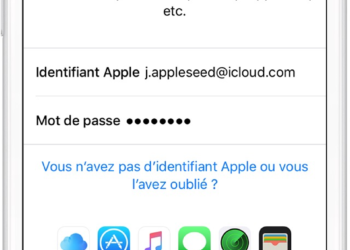 nouvel identifiant apple pour iphone