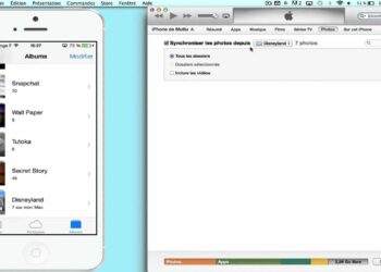 supprimer un album photo iphone