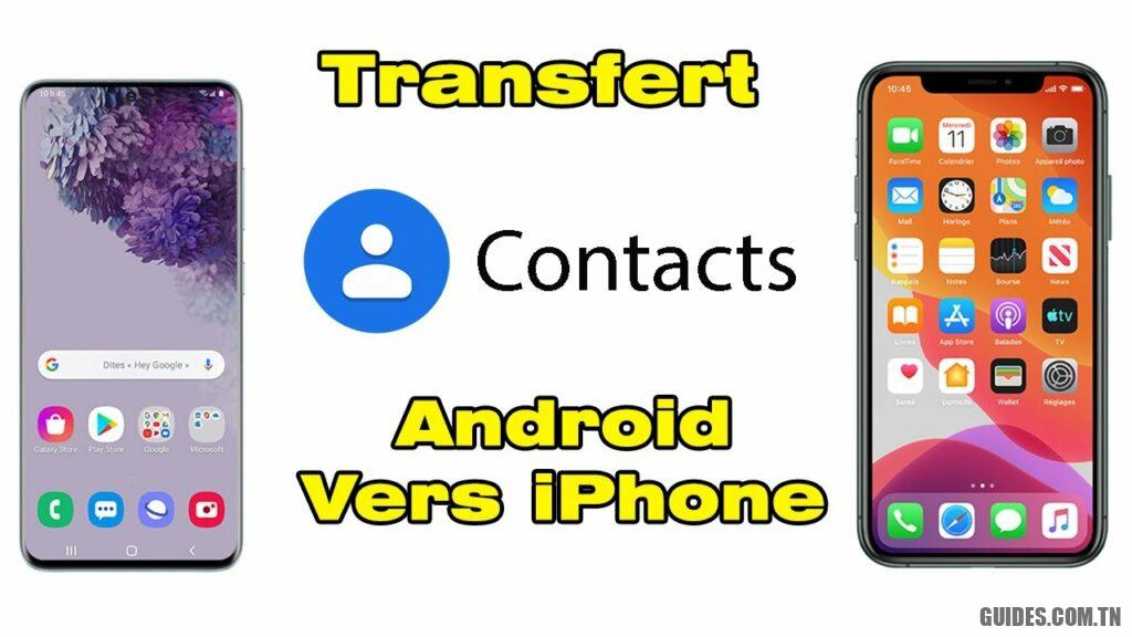 contact iphone vers android