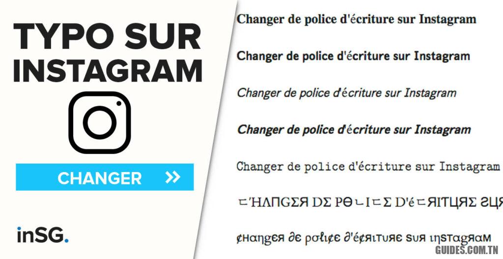 changer la police instagram