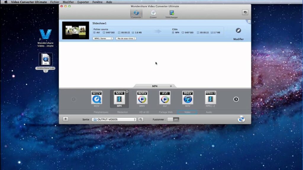 Comment convertir un fichier AVI en MP4 sur Mac ?