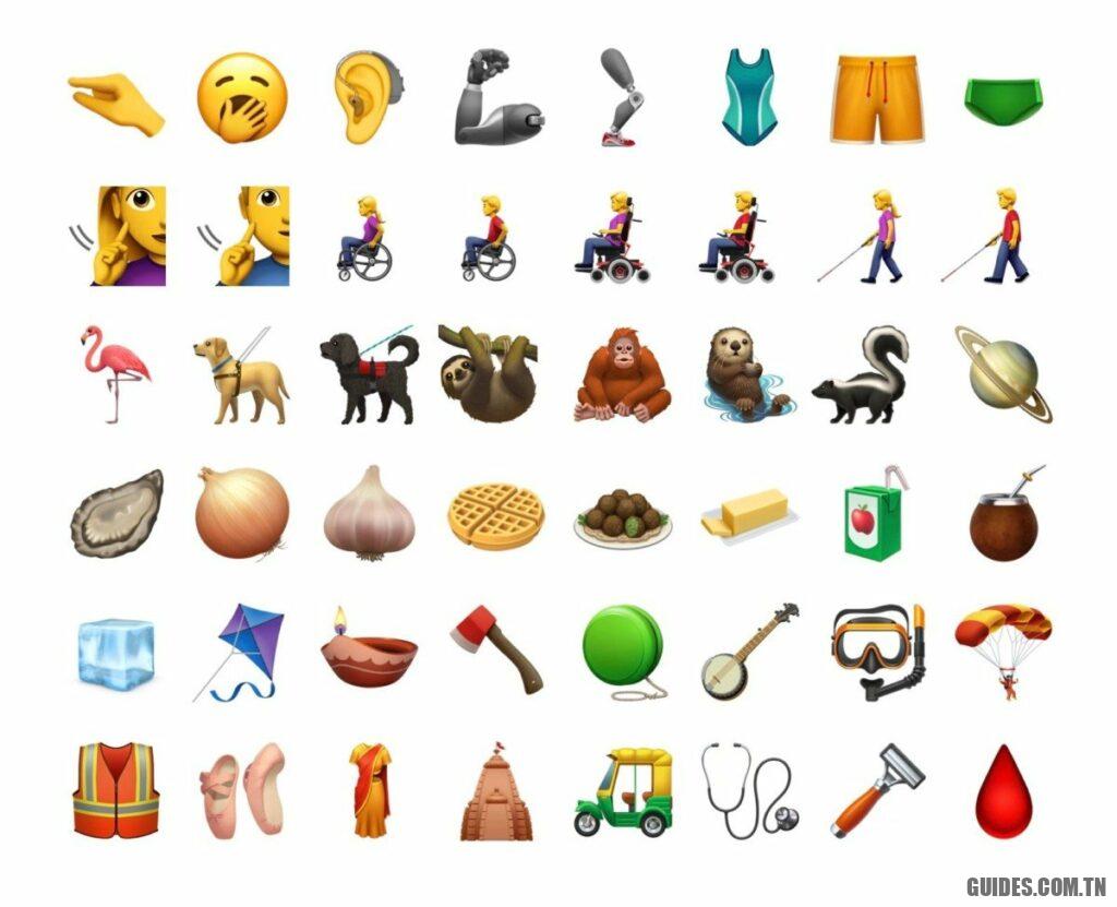 Les nouveaux emojis 2021-22 – Wired