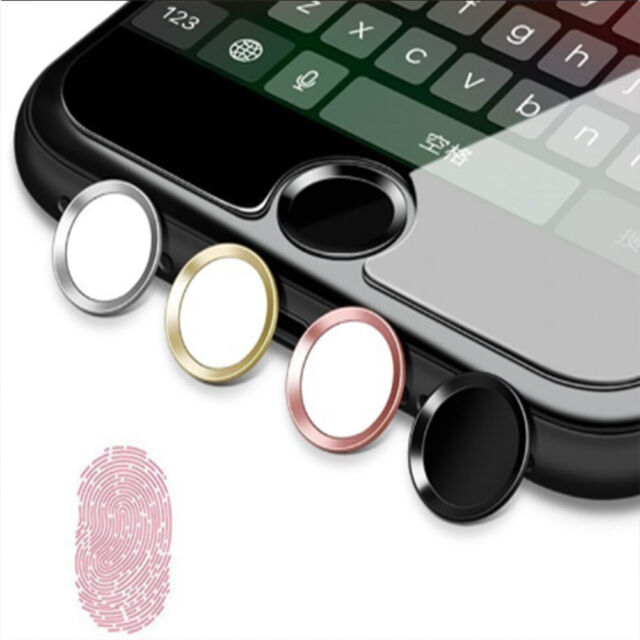 What does the Touch ID button do?