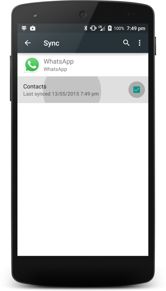 contact whatsapp invisible