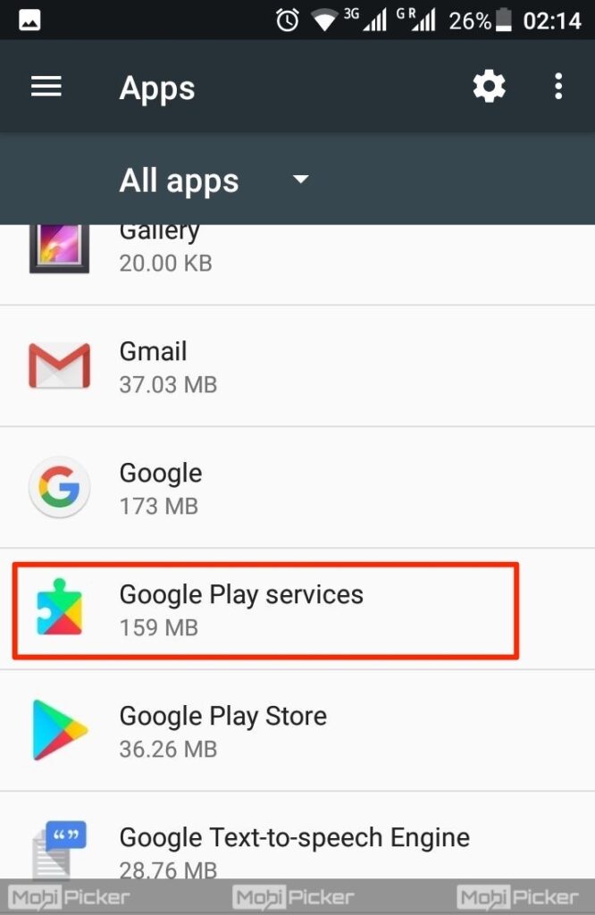 desactiver service google play