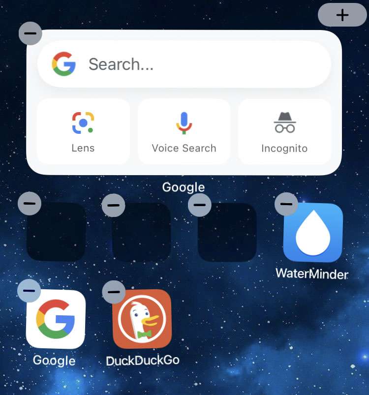 How do I get a Google widget?