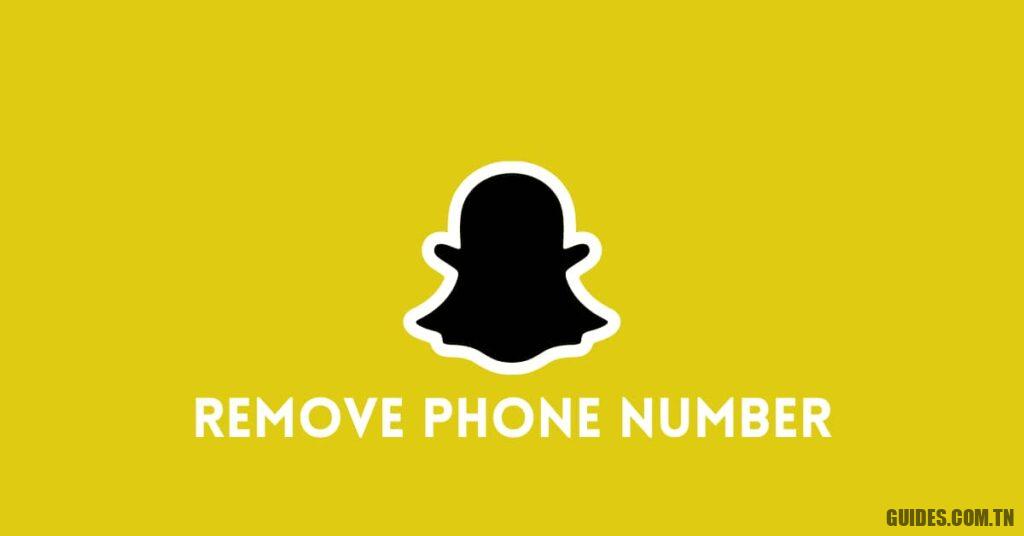 Comment supprimer le numéro de téléphone de Snapchat
