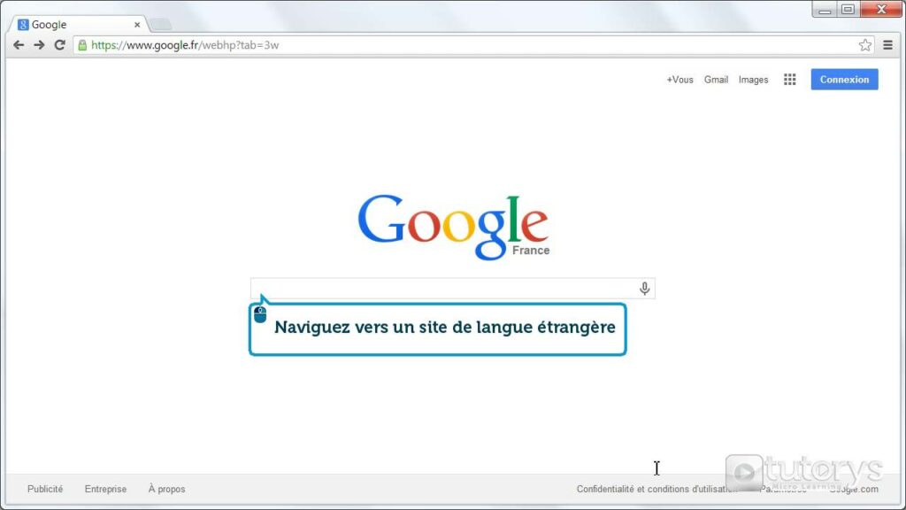 Comment traduire une page Web en français avec Google ?