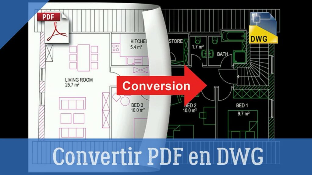 convertir pdf en dwg