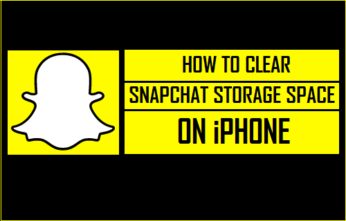 Effacer l'espace de stockage Snapchat sur iPhone