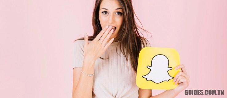 Comment supprimer des discussions enregistrées dans Snapchat