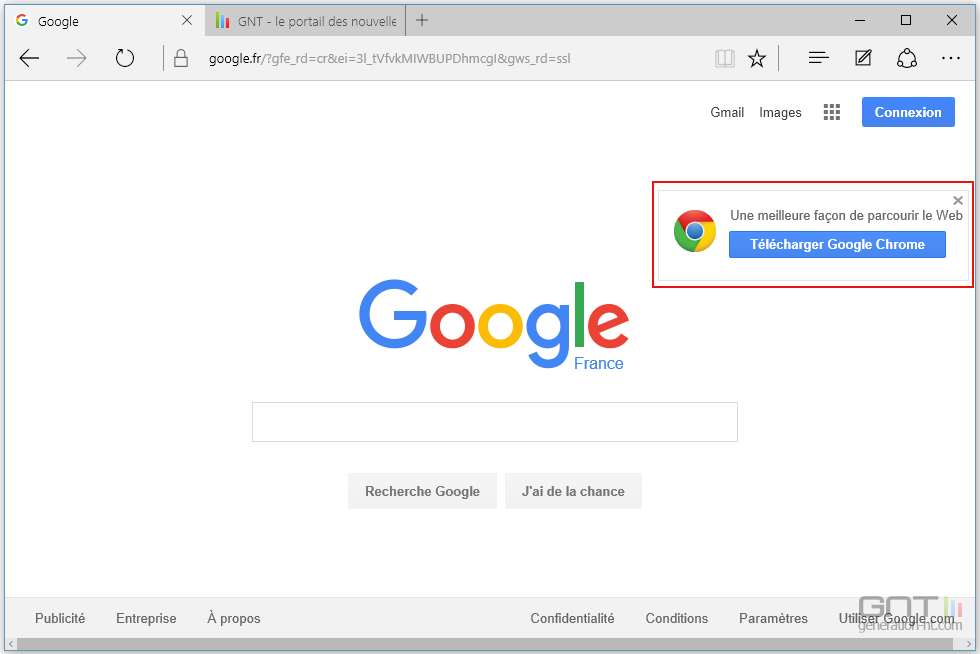Comment supprimer la page d’accueil Google ?