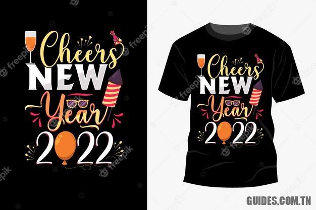 Meilleur T-shirt Bonne Année 2022 en ligne
