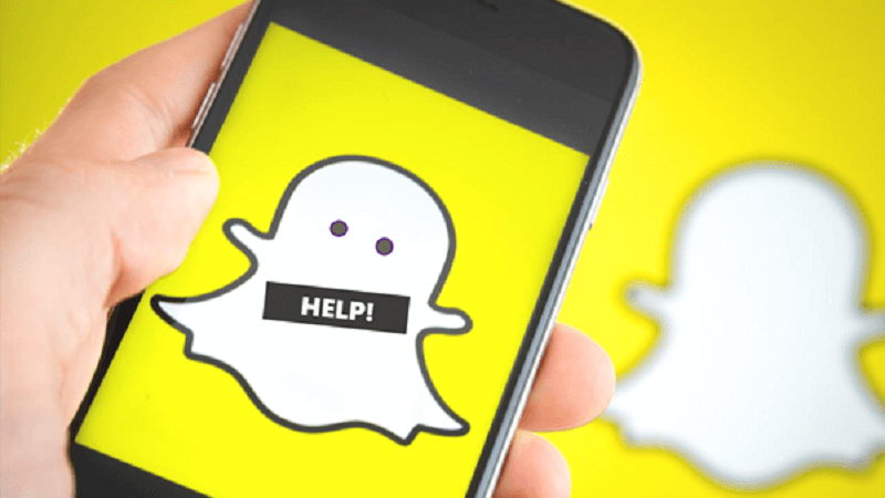 Snapchat n'a pas réussi à envoyer de l'aide