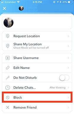 Comment bloquer quelqu'un sur Snapchat sans qu'il le sache, histoire