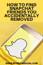 Comment trouver des amis Snapchat que vous avez accidentellement supprimés