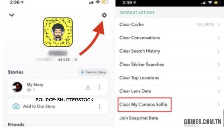 Comment supprimer Snapchat Cameo ?  Un guide étape par étape