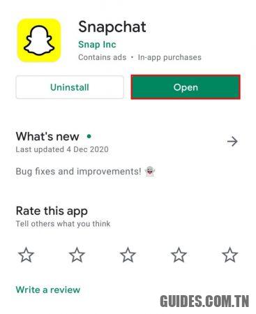 Comment supprimer l’historique de Snapchat récent