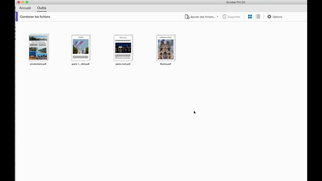 Comment assembler plusieurs images en un seul PDF ?