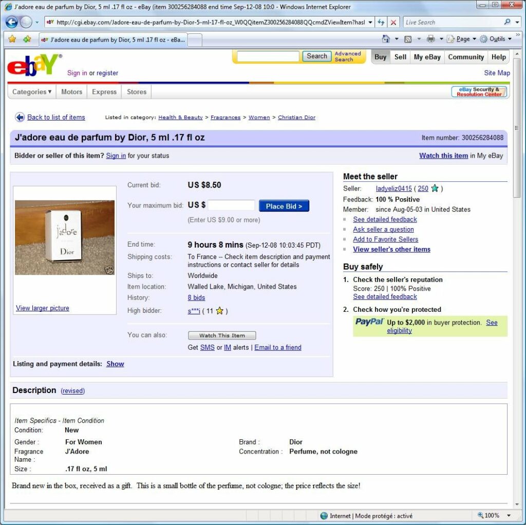 Comment mettre en français eBay ?