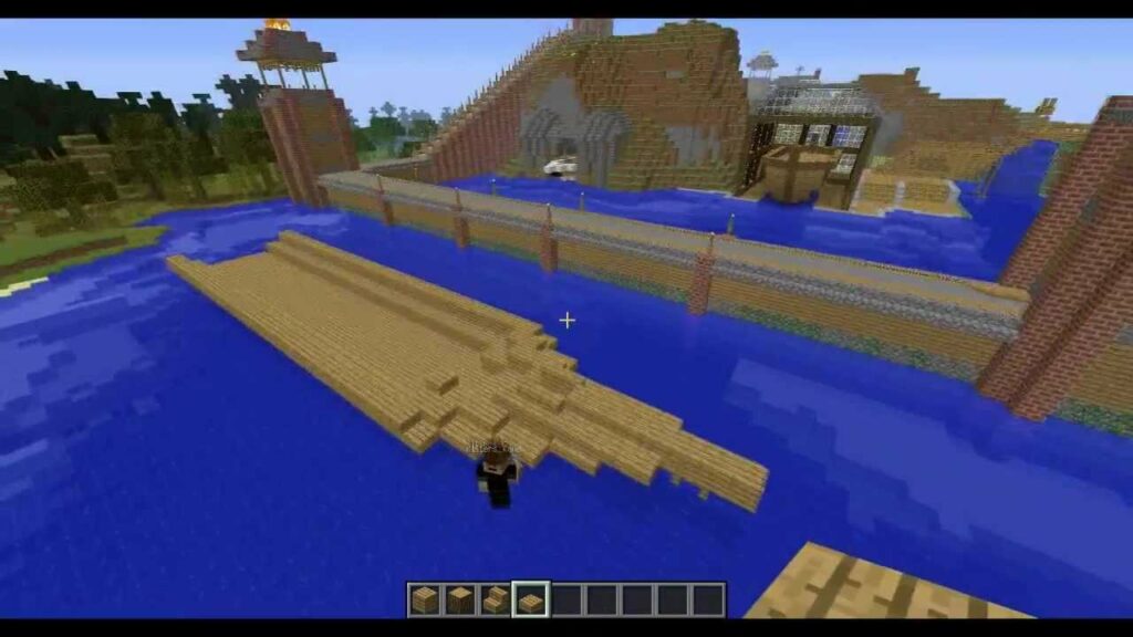Comment mettre un villageois dans un bateau Minecraft ?