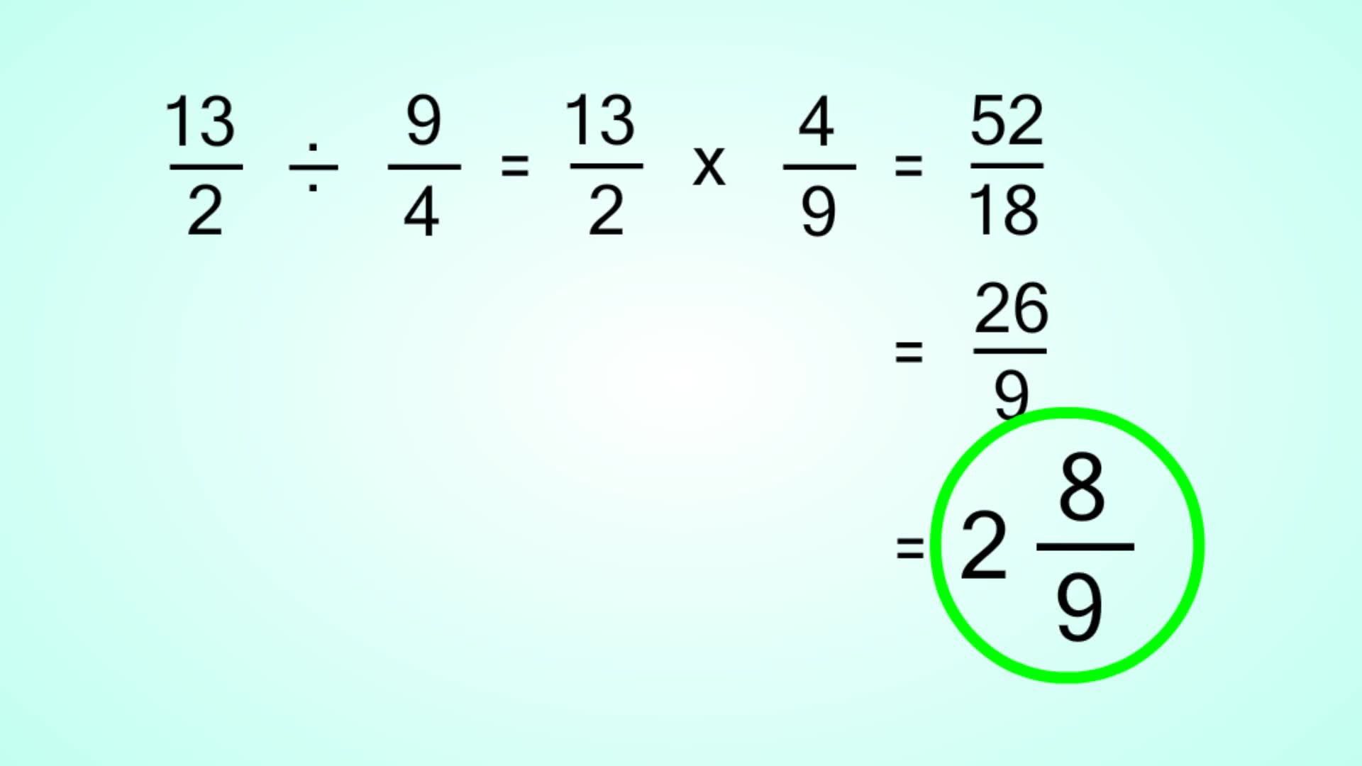 5 поделить на 3 дробь