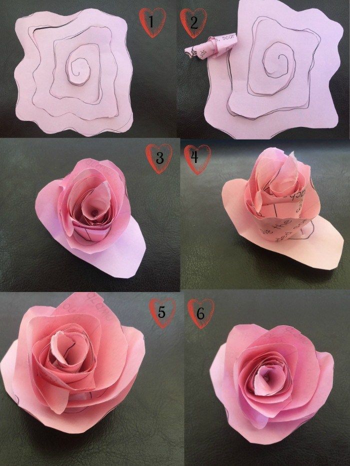 Comment faire des roses en papier facile ?