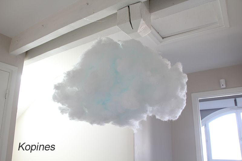 Comment faire une suspension nuage ?