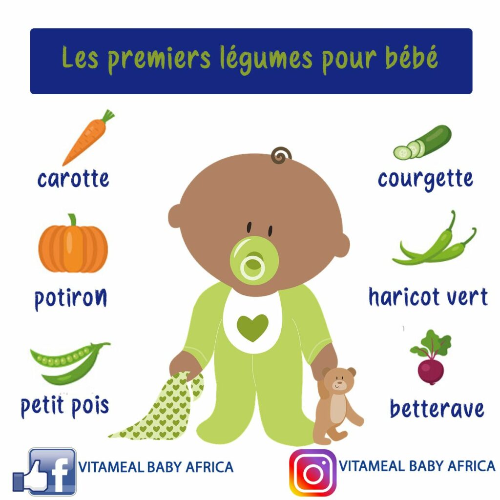 Quels sont les premiers légumes à donner à bébé ?