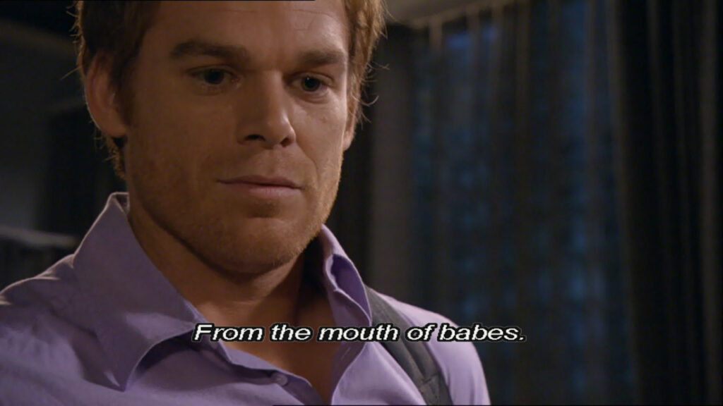 How does Dexter get caught?